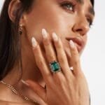 Antique Rhinestone Ring - Image 2