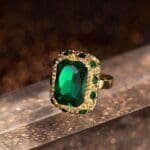 Antique Rhinestone Ring