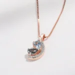 Two Blue Topaz necklace - Image 4