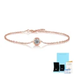 Top quality Bubble 0.5ct Moissanite bracelet - Image 4