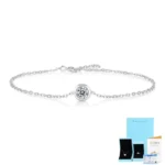 Top quality Bubble 0.5ct Moissanite bracelet - Image 3