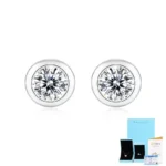 Top quality Bubble Moissanite stud earring - Image 5