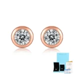 Top quality Bubble Moissanite stud earring - Image 4