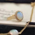 Natural opal ring - Image 3
